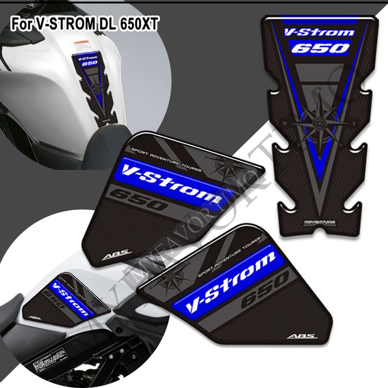 Protection de réservoir TankPad Protection Autocollants Kit d'huile de carburant Adventure pour Suzuki V STROM VSTROM DL 650 XT 650XT 2018 2019 2020 2021 2022_voghion.com