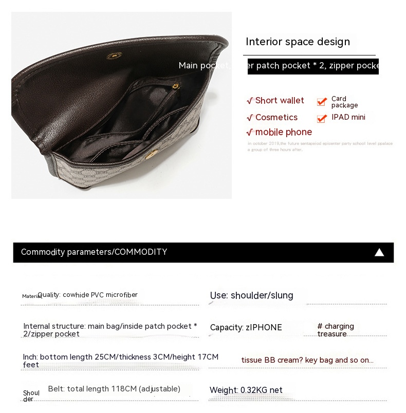 Väska 2023 New Fashion Unisex Mode Tiger Head One Shoulder Crossbody Väska Midjeväska Bröstväska Sommar Liten Väska Mångsidig_voghion.com