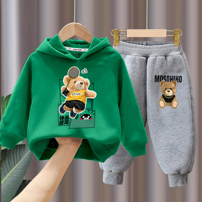 Dětské oblečení podzimní svrchní oblečení dětské overaly mikiny a tepláky dvoudílné overaly kreslené stylové dívčí podzimní oblečení podzimní oblečení_voghion.com