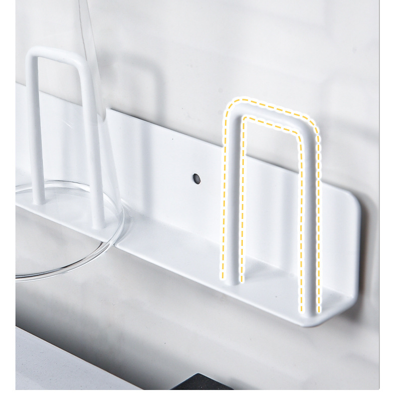 Andere Küchenspezialwerkzeuge Keine Bohrer Wandhalterung Becherhalter Hängende Zahnbürste Teetasse Organizer mit Trockengestell_voghion.com