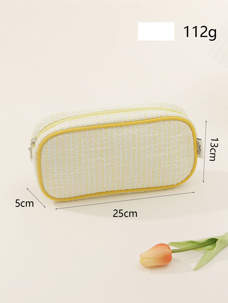 Portafoglio a quadri strutturato 3D - Grande capacità e compatto (elegante portamonete per gli oggetti essenziali quotidiani)_voghion.com