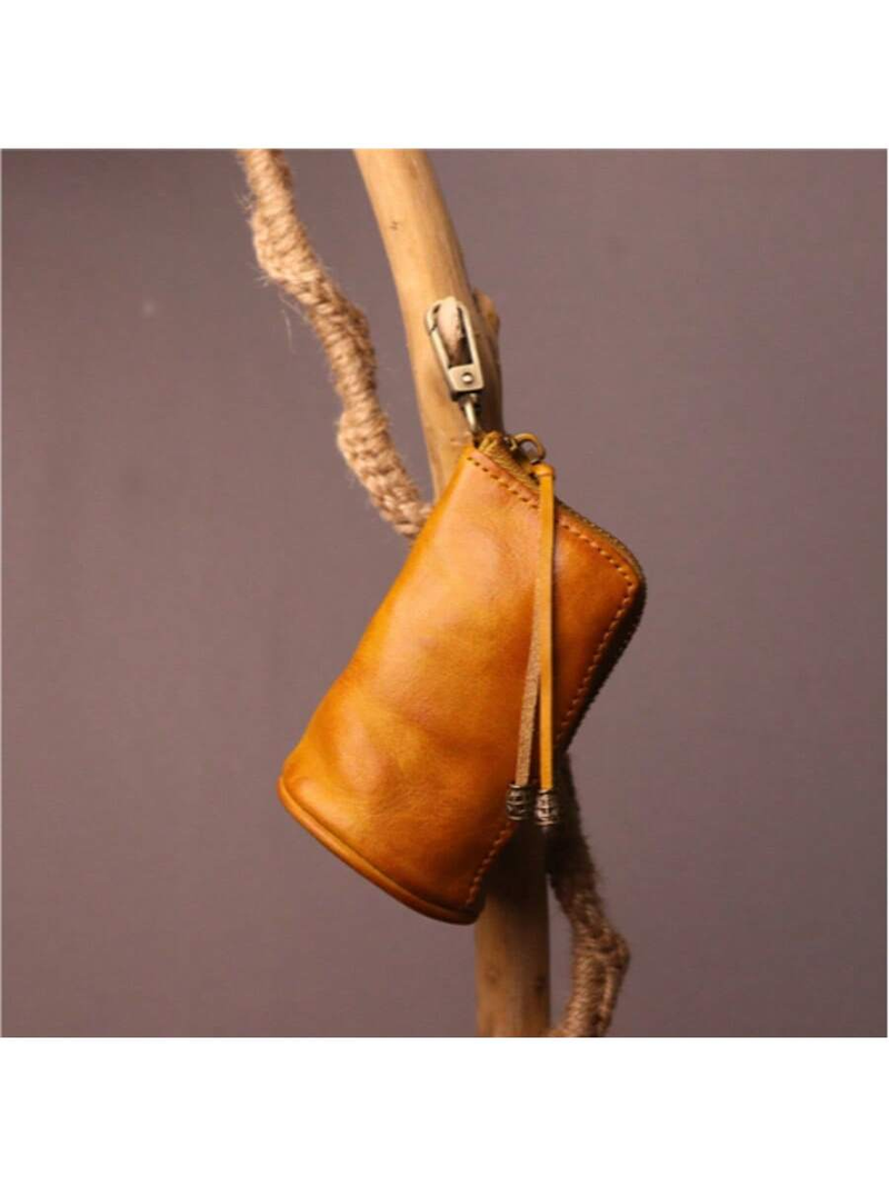 Viking Waist Bag, Leather Vintage Small Key Bag, Card Pocket, Wallet, Small Storage Bag_voghion.com