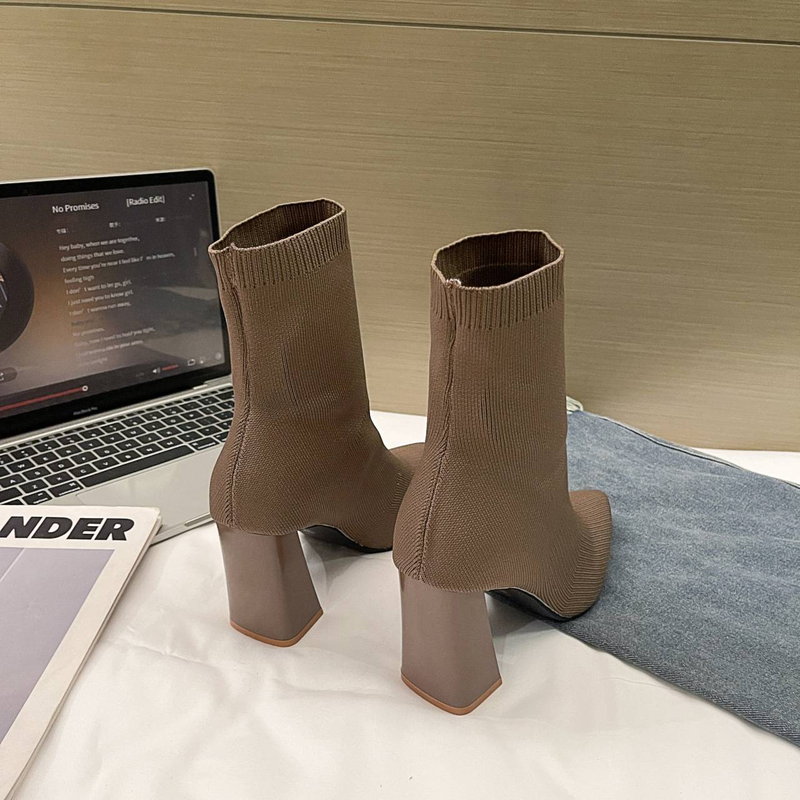 Französische Stiefeletten mit hohem Absatz für Damen: 25 neue Modelle für Frühling und Herbst_voghion.com