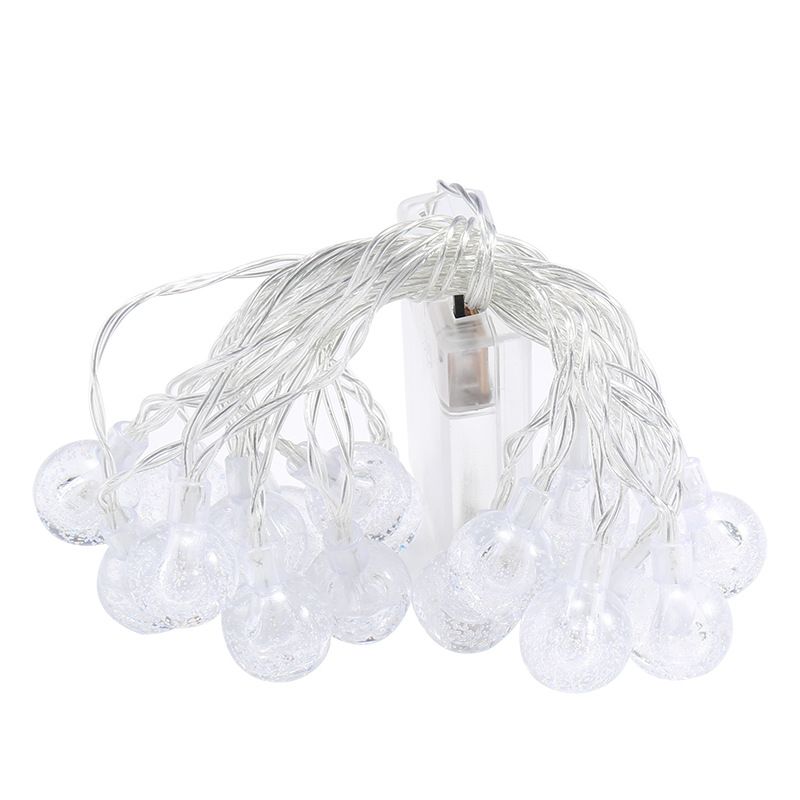 LED Bubble Transparent Christmas Crystal Ball String Small Bulb Tent Outdoor Decorative Light_voghion.com