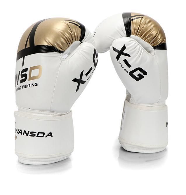 Bērnu pieaugušo boksa cimdi Bezmaksas boksa cimdi Muay Thai Combat Combat Cīņas mākslas treniņu cimdi_voghion.com