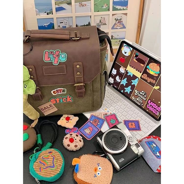 Nagy kapacitású rövid távú utazási hátizsák, női egy vállú crossbody fényképezési táska, kézitáska_voghion.com