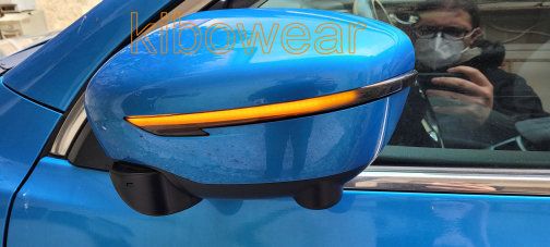 Dynamický blikač pro Nissan X-Trail T32 Qashqai J11 Murano Z52 Navara NP300 Pathfinder Juke směrová světla LED Zrcátko_voghion.com