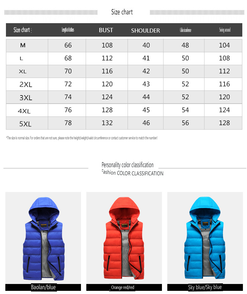 Gilet à capuche pour hommes, veste chaude et décontractée, slim, court et léger, à la mode, automne et hiver_voghion.com