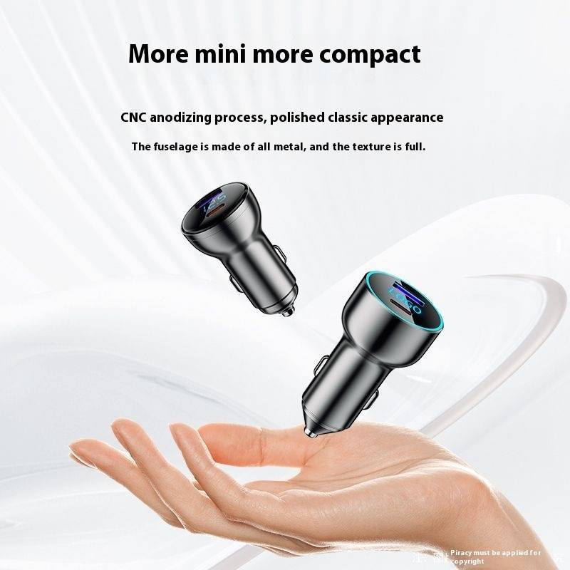 Chargeur de téléphone portable monté sur réservoir, adaptateur allume-cigare, compatible avec 12V et 24V, charge rapide 230W_voghion.com