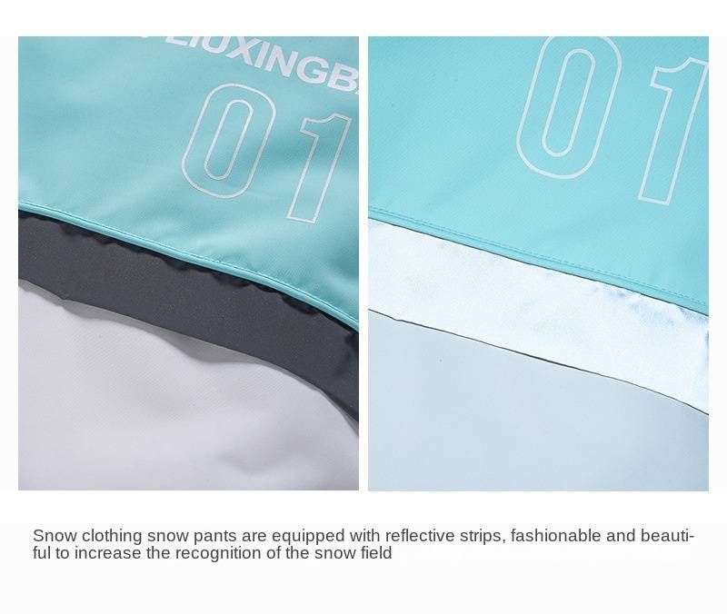 NOKO - Nuevos trajes de esquí para niños y niñas, chaquetas de esquí de invierno para exteriores, resistentes al viento, repelentes al agua, cálidas y gruesas._voghion.com