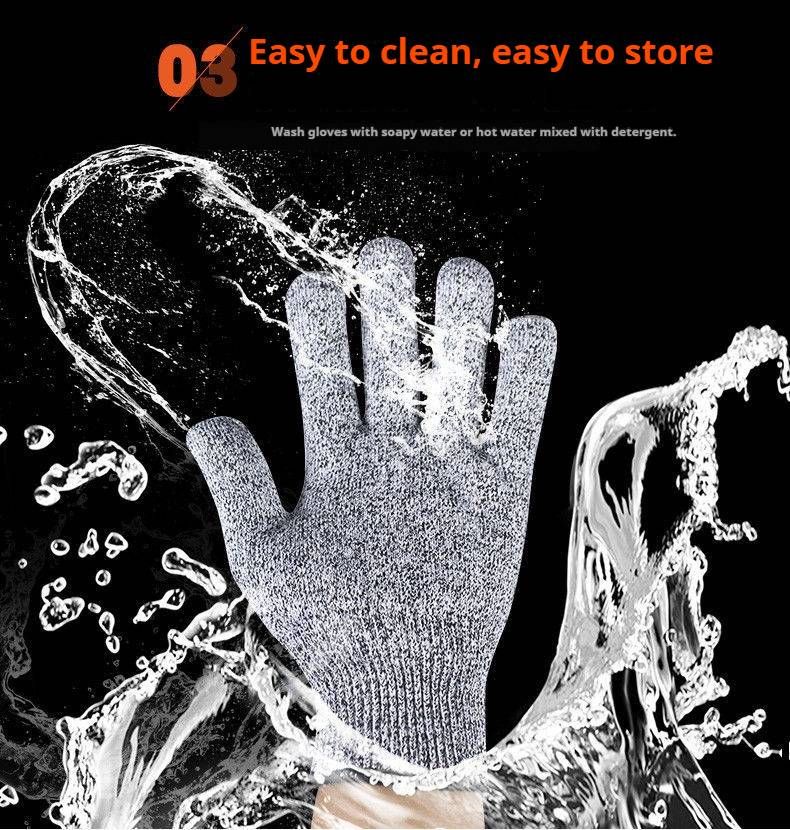 Schnittfeste Arbeitshandschuhe der Stufe 5 – Hochleistungsschutz für Bau, Schweißen und Metallverarbeitung (HPPE, rutschfest, Unisex)_voghion.com