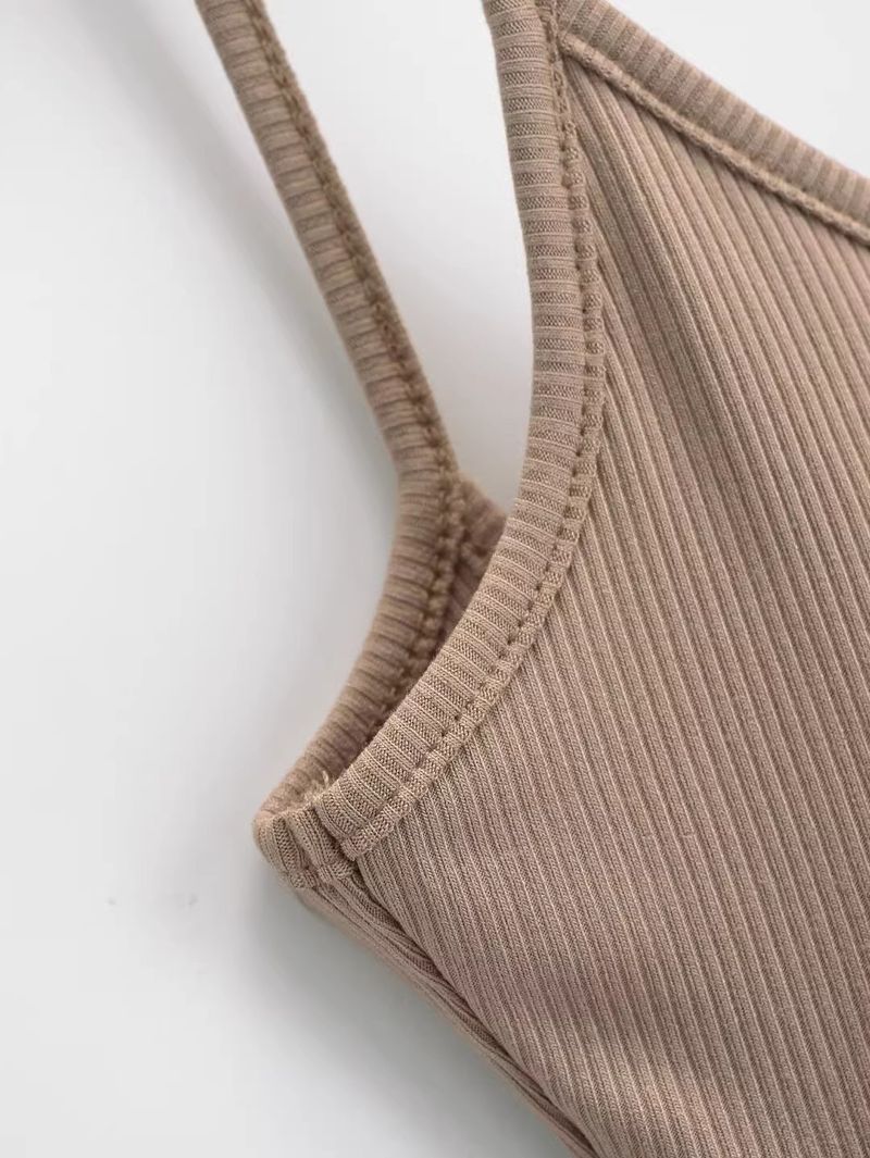 Halter strap, breast cushion, suspenders, bodysuit, bodysuit, one-piece tee, shapewear_voghion.com