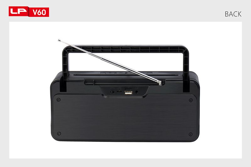 Kabellosen Lautsprecher vun der drëtter Generatioun, portablen Square Dance Radio fir dobaussen, handhelden Subwoofer Lautsprecher_voghion.com