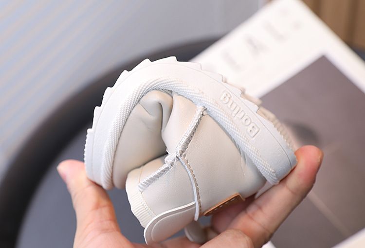 Kinder-Winterstiefel – Warme Baumwoll-Halbschuhe für Jungen und Mädchen (Schwarz/Weiß, Größen 17–28)_voghion.com