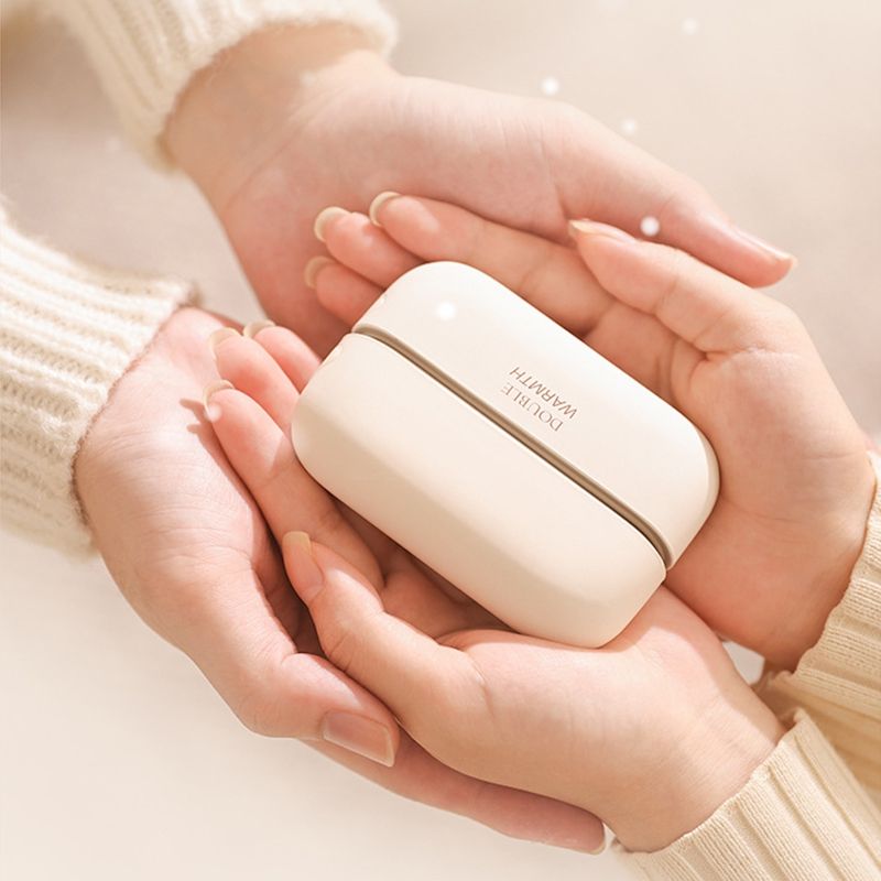 2-in-1 elektrischer Mini-Handwärmer mit Magnet-Saugfunktion, USB-aufladbar, ideales Geschenk für Paare im Winter oder auf Festivals_voghion.com