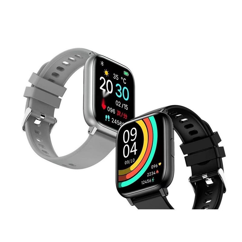 H9 Plus Bluetooth Çağrı Akıllı Kalp Atış Hızı Basınç Kan Oksijen Çok Fonksiyonlu Spor Saati_voghion.com