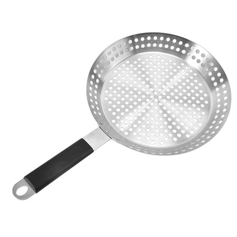 Griglia per barbecue portatile in acciaio inox, rete da cucina, giardino, griglia antiaderente per arrosti, carne e verdure_voghion.com
