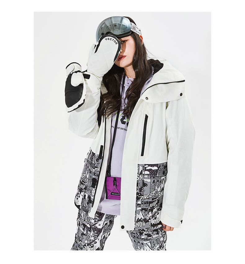 Skijacken- und Skihosen-Set – Wasserdichter, winddichter, wärmeisolierter Schneeanzug mit 3M™ Thinsulate™ für Skifahren, Snowboarden und Wintersport_voghion.com