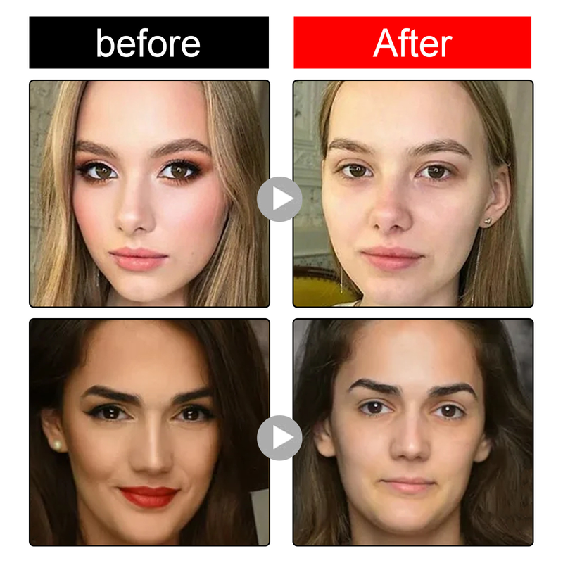 Makeup Beautiful Mild Remover Vegetable essence Fast Emulsion Mild Cleansing Skin Deep Cleaning Makeup Remover_voghion.com