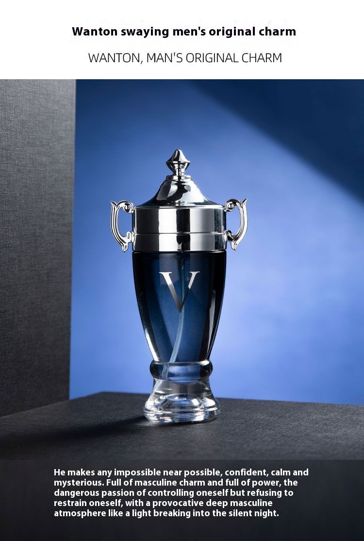 2024 New Perfume Flower Tale of The Warrior Water Legend Trophy Men's Perfume Large Bottle of Cologne Fresh and Lasting_voghion.com