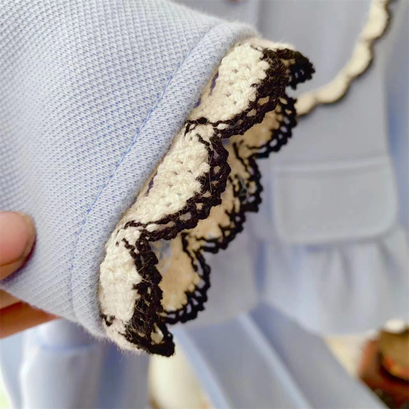 Hosen für Mädchen, Frühling, Herbst, Damen, Schatz, duftender Wind, zweiteiliges Set, Baby, Französisch, für kleine und mittlere Schulkinder_voghion.com