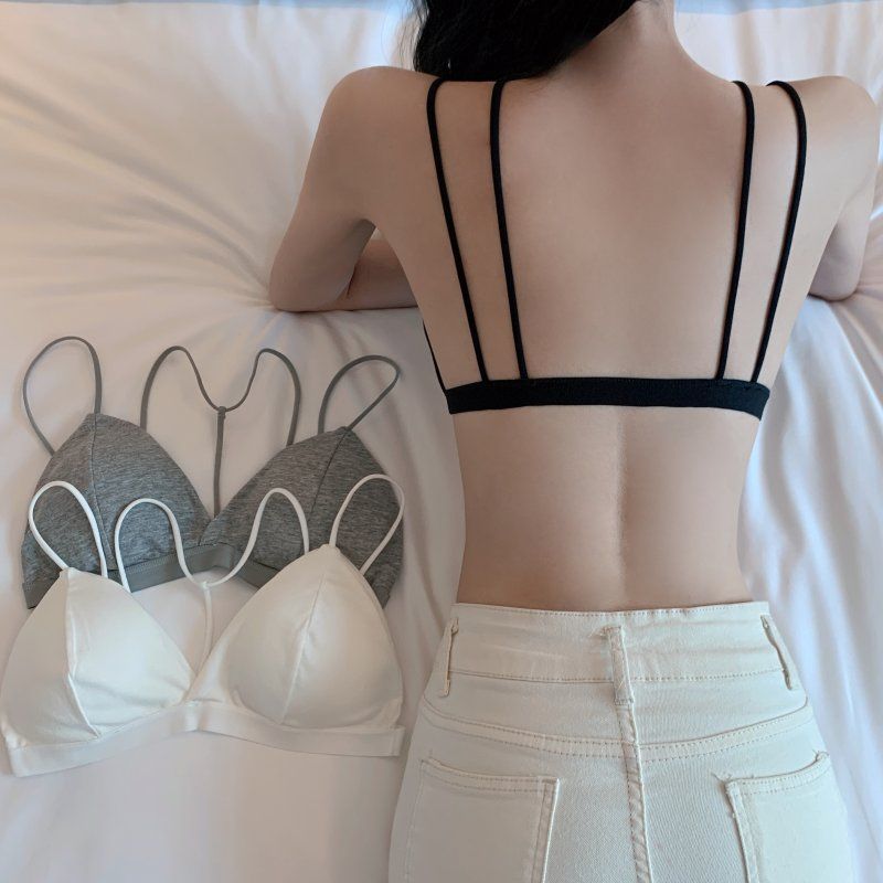 Beauty Back Summer Intimo intero con spalline sottili e reggiseno a triangolo_voghion.com