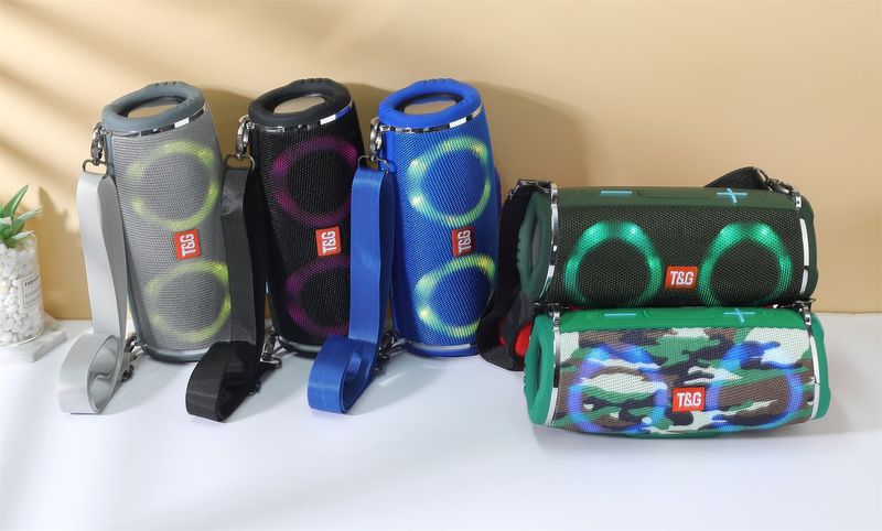 【Hohe Qualität】 Neuer Tg642 Bluetooth-Lautsprecher für den Außenbereich, tragbar, Subwoofer mit hoher Lautstärke, Drum-Soundsystem für Square Dance_voghion.com