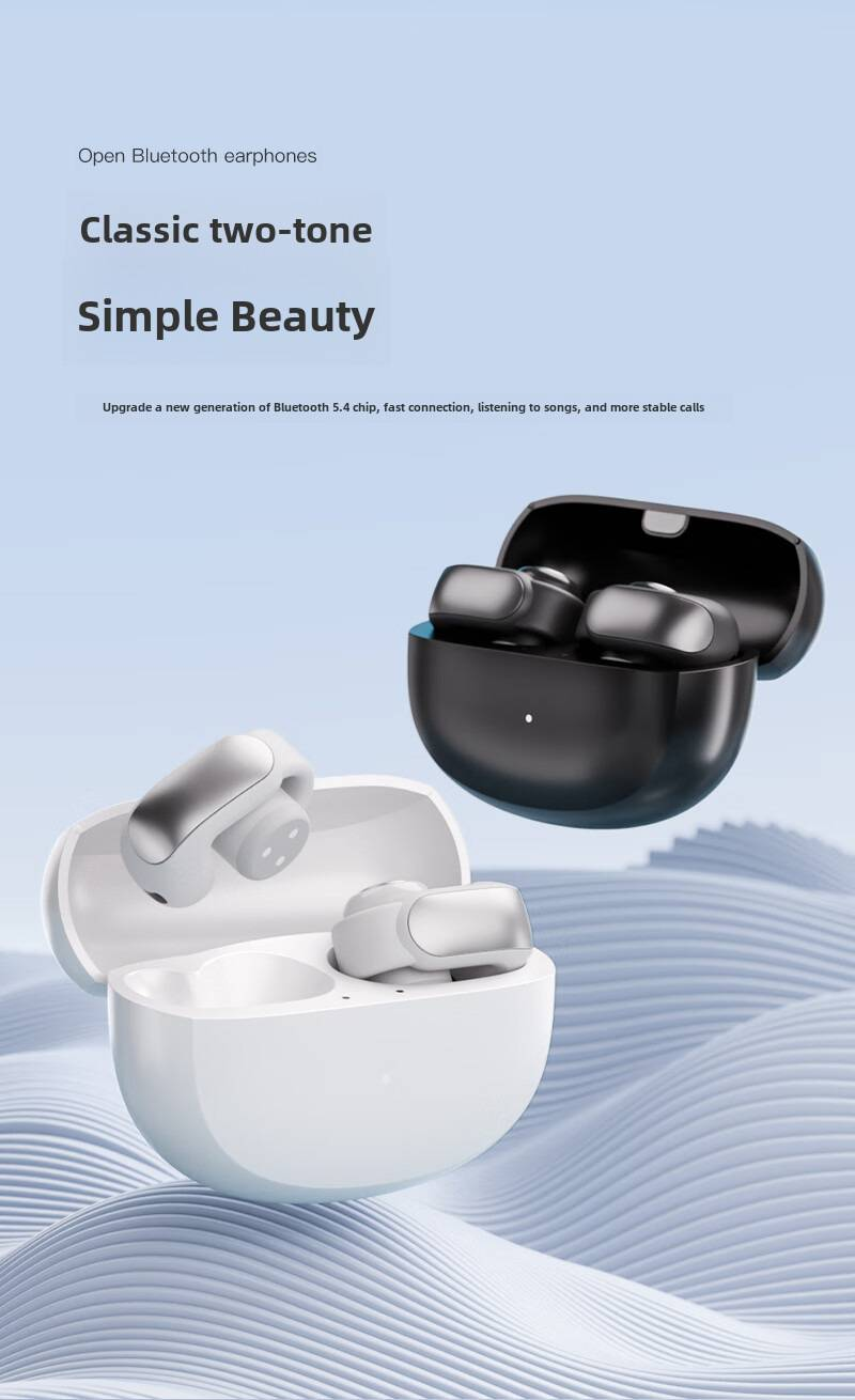 Écouteurs Bluetooth sans fil Ultra ouverts, oreillettes à clipser, adaptées, 2024 _voghion.com