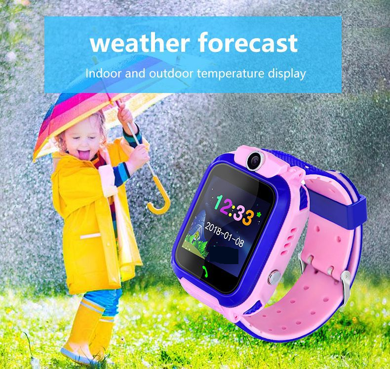 Mutter & Kinder Kinder Smart Phone Watch 4G Call Watch Student Watch_voghion.com