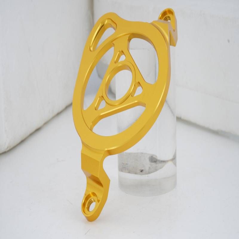 J-20 Motor Guard CNC Aluminum Alloy Protection Cover For Off-Road Motorcycle - Anti-Scratch Durable Shield (Gold/Silver/Black)_voghion.com