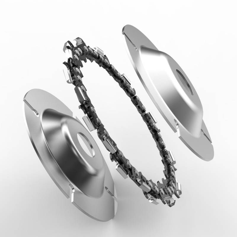 4-Inch 22-Tooth Chainsaw Disc For Angle Grinder – Wood Cutting Chain Blade Compatible With 100/115mm Grinders_voghion.com