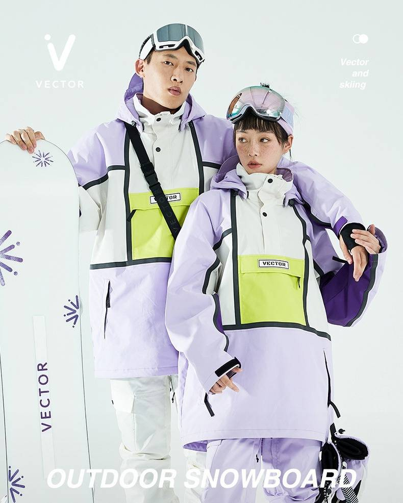 Unisex Ski Jacket – Waterproof & Windproof Snowsuit With Thermal Insulation – Lightweight Polyester For Snowboarding/Snow Village (XS-XL)_voghion.com