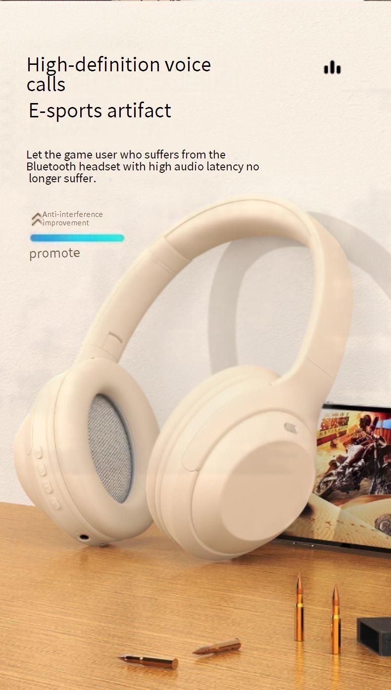 Y30 Wireless Bluetooth Gaming Headphones With Deep Bass, Over-Ear Design, LED Lights, 4-8 Hours Playtime, Dual Stereo Sound_voghion.com