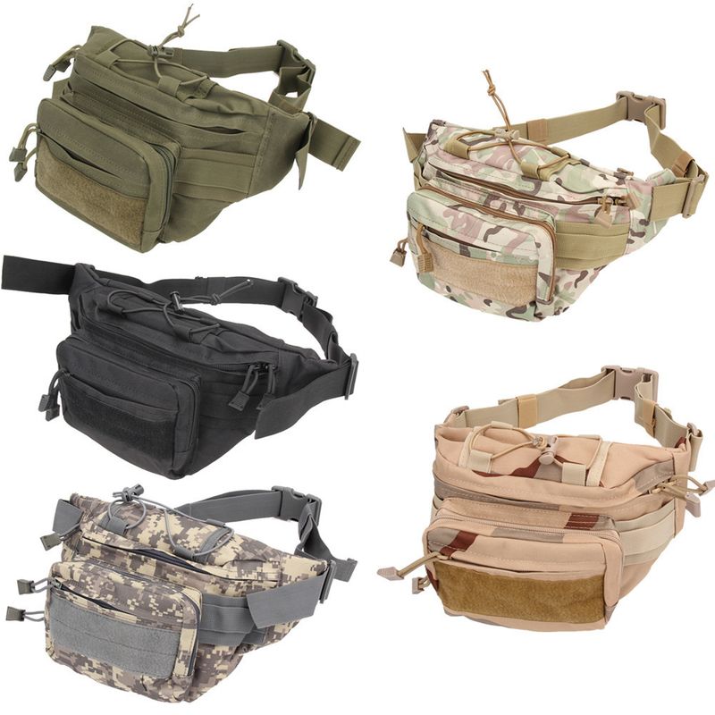 Outdoor Sports Running Multi-functional Messenger Storage Fanny Pack, Mountaineering Riding Portable Tactical Bag_voghion.com