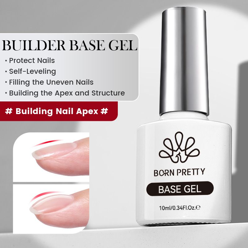 BORN PRETTY Full Set Basic Functional Builder Base Top Coat Reinforcement Nail Art UV Gel_voghion.com