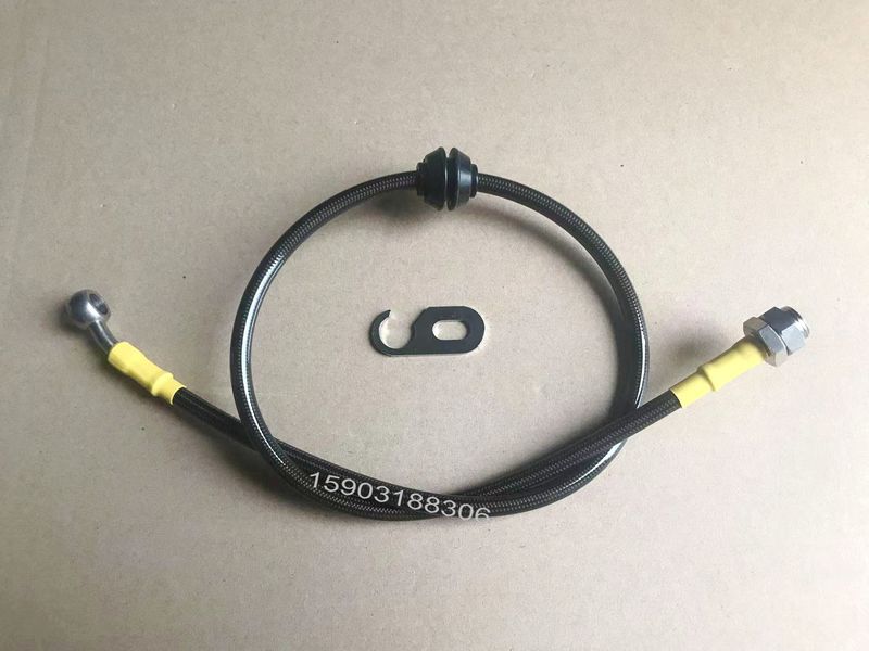 AN3 Motorrad Geflochtene Uelegschlauch Es mat Edelstahl gekräiztem 10MM Banjo Weiblech Bremsfitting_voghion.com