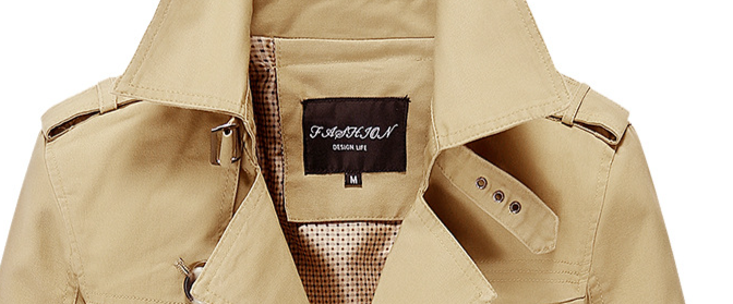 Men's Cotton Washed Jacket Short Windbreaker Coat_voghion.com