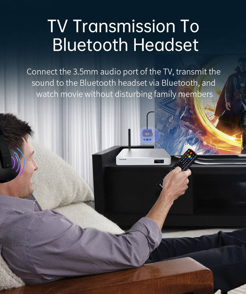 Ricevitore Bluetooth 5.3 BR17 - Adattatore doppio microfono per auto, altoparlante, auricolare - Batteria a lunga durata, ricarica rapida, modalità TX,_voghion.com