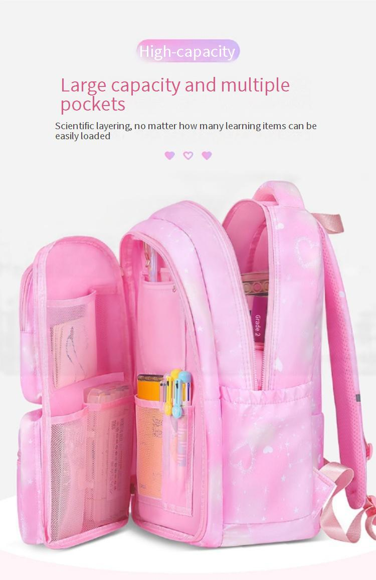 Kids Backpacks Refrigerator Style Primary School Student Backpack 1 3 6 Grade Lightweight Children's Backpack Large Capacity Weight Reducing Backpack_voghion.com
