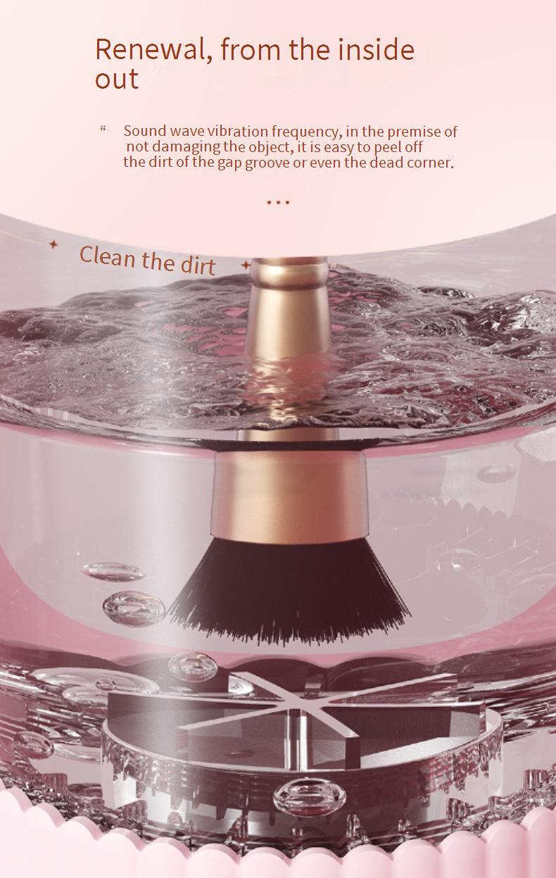 Makeup Tool Kits Makeup Brush Cleaning Machine USB Plug In Lazy Electric Makeup Brush Cleaner Makeup Brush Washing And Drying All In One_voghion.com