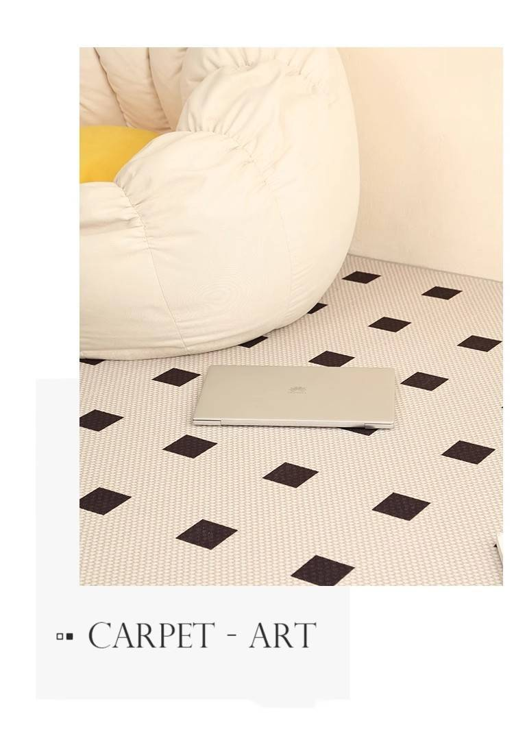 Simple Style Living Room Coffee Table Carpet Bedroom Bedside Carpet Home Wear Resistant Easy To Care Non Slip Loop Velvet TPR Carpet_voghion.com