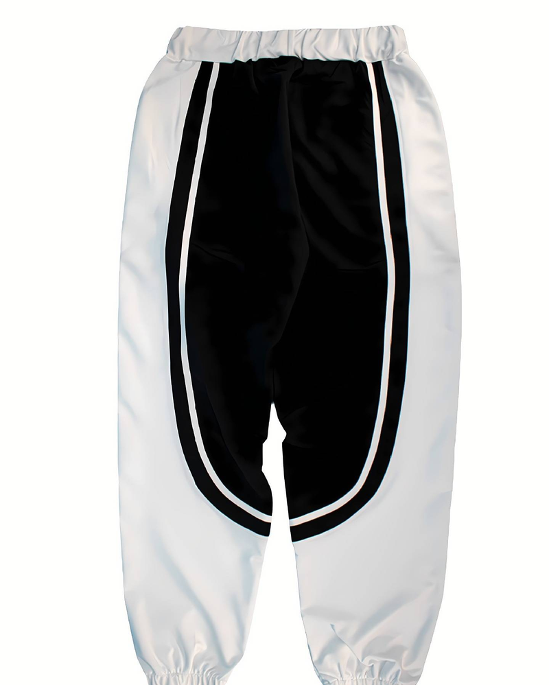 Pantaloni sportivi casual da uomo - Pantaloni da jogging estivi a righe con coulisse in tessuto traspirante per l'uso quotidiano e le attività all'aperto_voghion.com