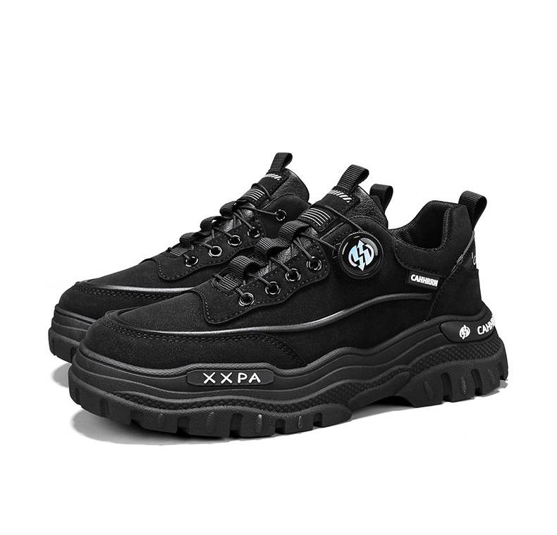 2025 Herfst Lage Werklaarzen Sportschoenen Zachte en Comfortabele Modieuze Casual Schoenen Voor Heren All-matching_voghion.com