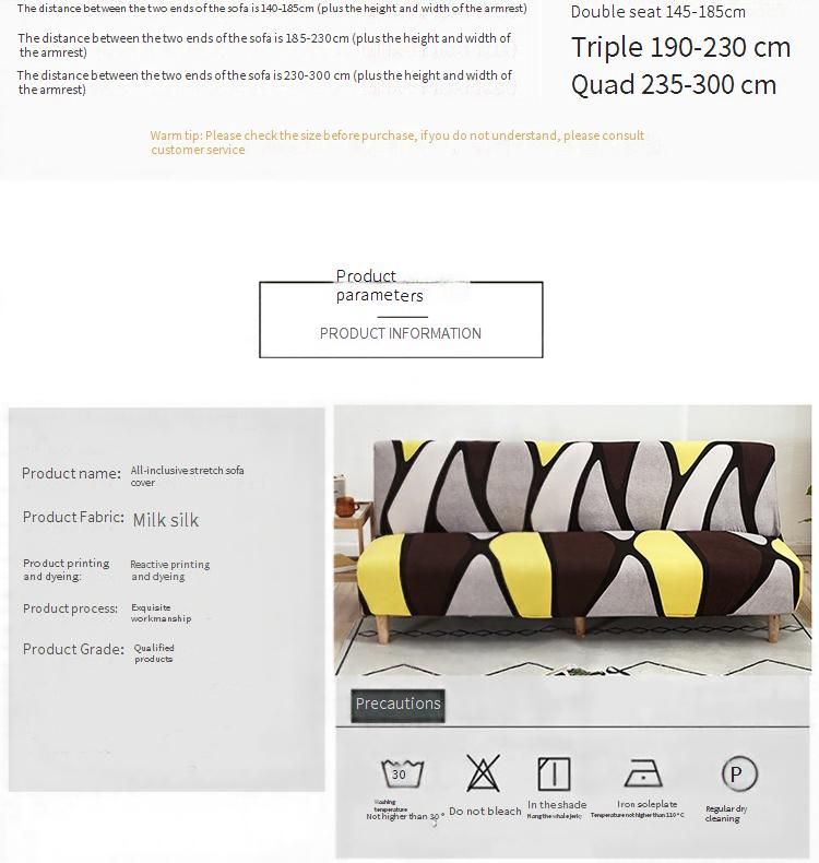 Copridivano universale per divano letto pieghevole - Tessuto elasticizzato antiscivolo a copertura totale, protezione stagionale (diversi colori e misure)_voghion.com