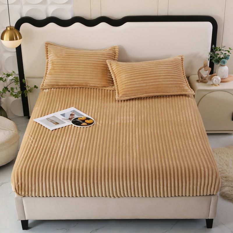 Drap-housse polaire magique - Protège-matelas antidérapant et anti-poussière pour matelas Simmons et tous types de matelas (une seule pièce ultra douce)_voghion.com