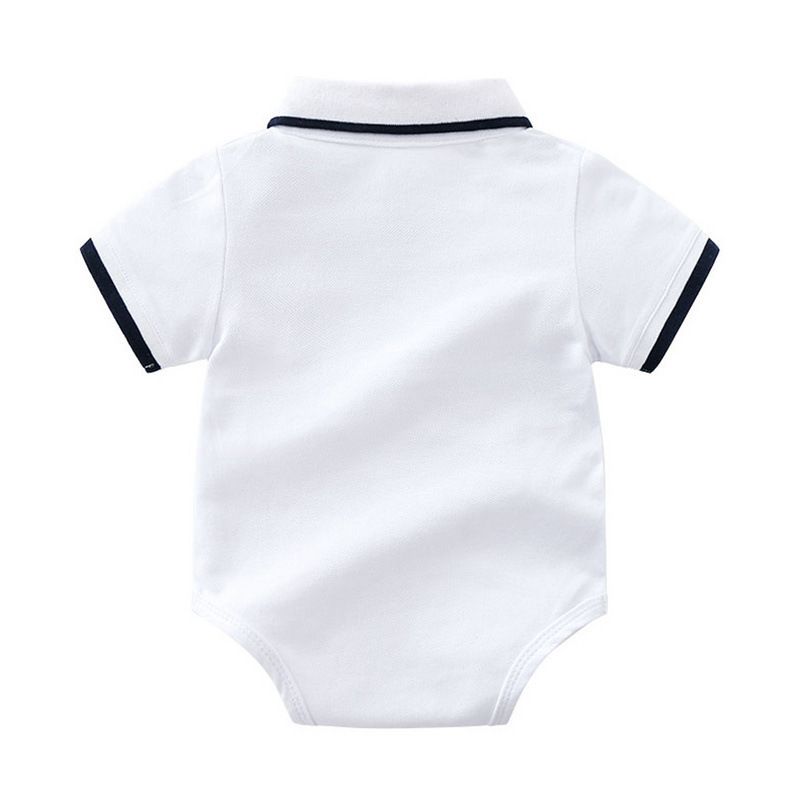 Dziecięcy nowy chłopięcy kombinezon POLO Gentleman + czapka Ubranka dla chłopców i dzieci_voghion.com