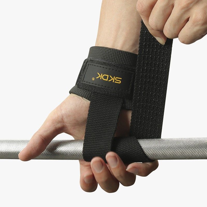 Pas za pomoč pri trdem vlečenju za fitnes rokavice za dvigovanje uteži, zgibi za palico, trening hrbta za moške in ženske, ščitnik za dlani, pomožni oprijemalni pas za zapestje_voghion.com