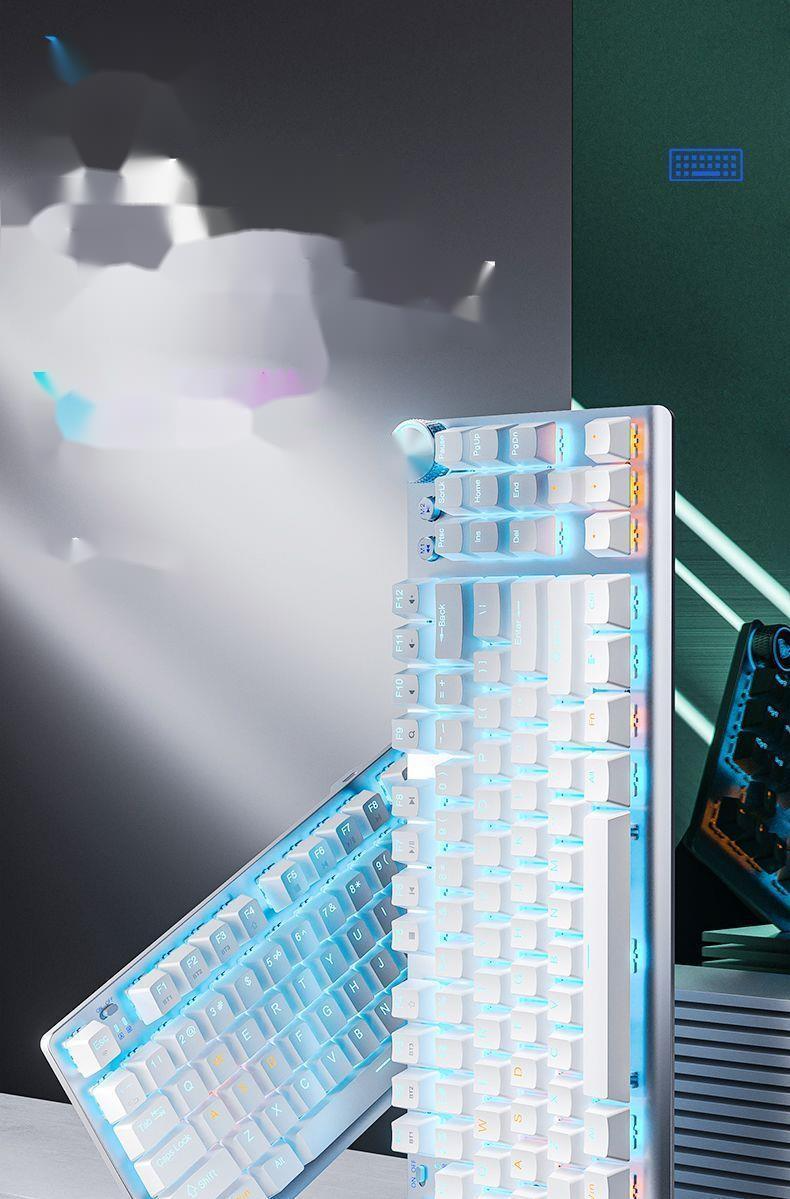 Tarantula Bluetooth The Third Mock Examination Mechanical Keyboard Wireless Mouse Set Game Office Notebook Tablet_voghion.com