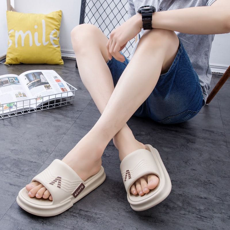 EVA per abbigliamento estivo da uomo, nuove pantofole da spiaggia One Word Flip Home_voghion.com