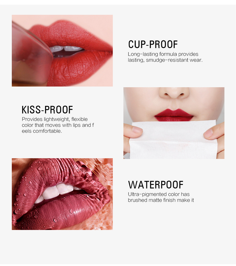 2023 neue Lipgloss Matte Set Veet Sexy Lippenstift Kit 6/12 Teile/los Kosmetik Set Wasserdicht Langlebig Lip Gloss Make-Up Tönung Kit_voghion.com